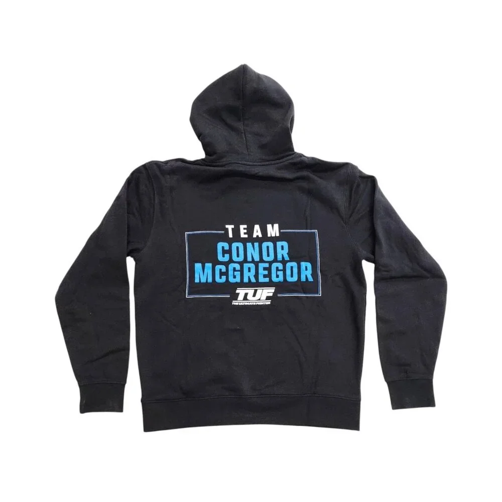 UFC Team Conor Mcgregor TUF Men's Hoodie Black Size M - New